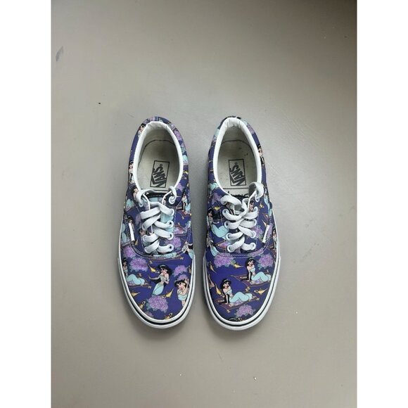 VANS x DISNEY Princess Jasmine Aladdin Sneakers Limited Edition Unisex W8 M6.5 - Picture 12 of 16